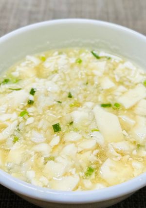 【速攻】うずみ豆腐もどき（お酒の〆に！）-レシピのメイン写真