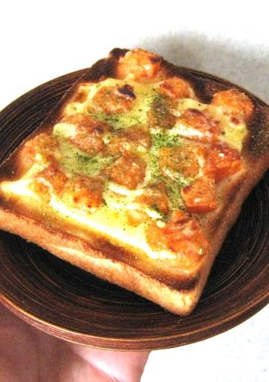 トマト餅×食パン-レシピのメイン写真