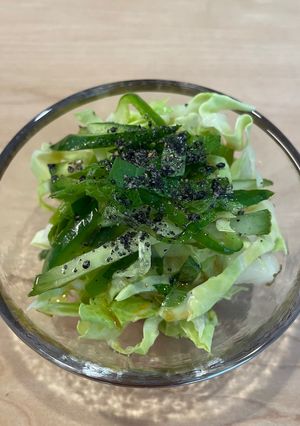 胡麻香るグリーンサラダ⭐︎さっぱりさわやか-レシピのメイン写真