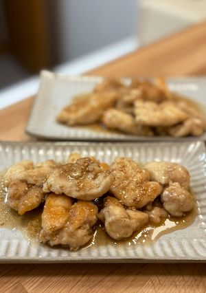 ササミのごま照り焼き🍚-レシピのメイン写真
