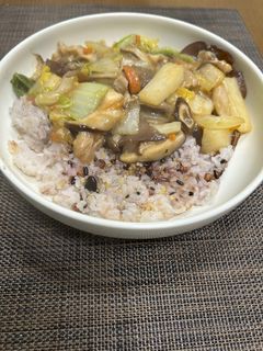 🍄🟫きのこたっぷりあんかけご飯🍄🟫-レシピのメイン写真