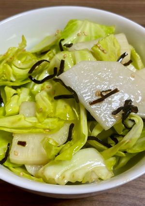 簡単♪やみつき塩昆布大根キャベツ-レシピのメイン写真