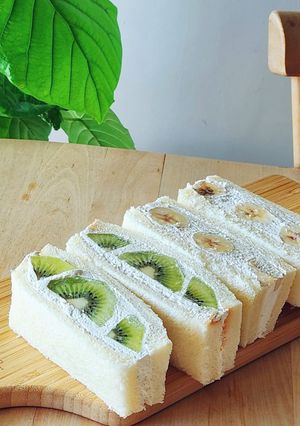 サンドイッチ☆昼食キウイのフルーツサンド-レシピのメイン写真