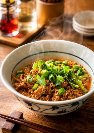 濃厚!簡単担々麺 ラーメン、うどん、そーめんにも-レシピのメイン写真