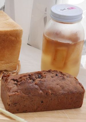 自家製酵母のココアパウンドケーキ-レシピのメイン写真