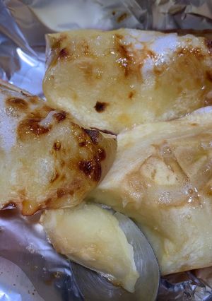 ノンフライヤーで簡単焼きリンゴ-レシピのメイン写真