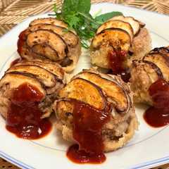 รูปของ しいたけもりもりメンチカツ