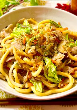 簡単おいしい☆我が家の焼きうどん-レシピのメイン写真