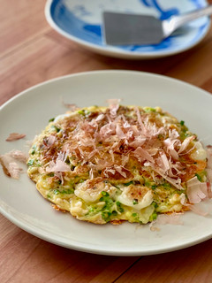 こんがりもちもち♪大阪ねぎ焼きもちチーズ-レシピのメイン写真