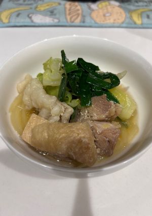 ポトフ風もつ鍋（笑）-レシピのメイン写真