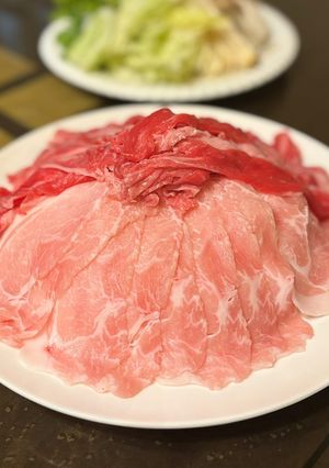 張りぼて🤭少ないお肉を綺麗に盛り付ける裏ワザ🤭-レシピのメイン写真