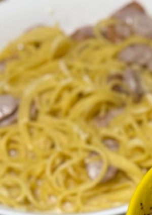 ワンパンレモンクリームパスタ-レシピのメイン写真