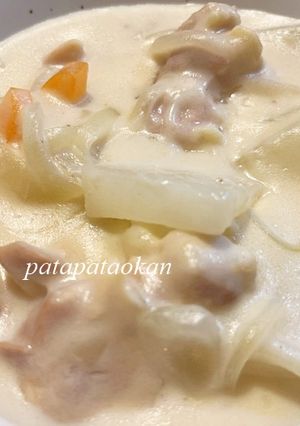 大根と鶏肉のクリーム煮-レシピのメイン写真
