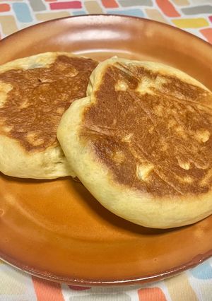 超簡単☆ぺたんこ豆ぱん♪♪-レシピのメイン写真