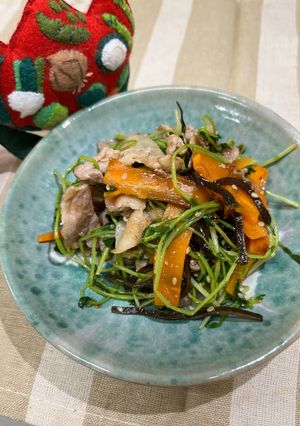 豚肉と野菜の塩昆布炒め-レシピのメイン写真