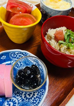 【健康介護】炊き込みご飯がサッパリ-レシピのメイン写真