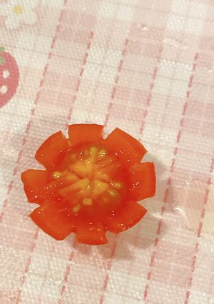 かわいいトマトの切り方🍅-レシピのメイン写真
