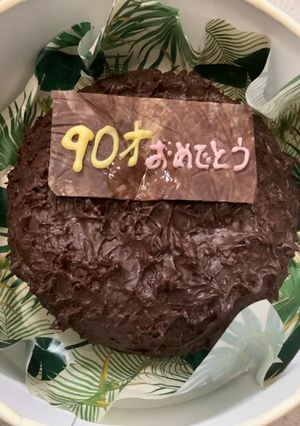 材料2つde炊飯器ガトーショコラ-レシピのメイン写真