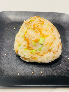 コクうま!枝豆となめ茸の贅沢おにぎり♪-レシピのメイン写真