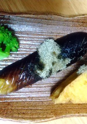 皮をむかない焼き茄子-レシピのメイン写真