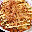長芋と豆苗のお好み焼き風♡