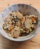 我が家のアジアン風炊き込みご飯