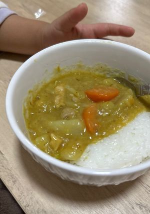 シチューのリメイク！甘口カレー-レシピのメイン写真