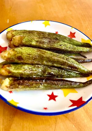 簡単!焼きオクラ♪-レシピのメイン写真