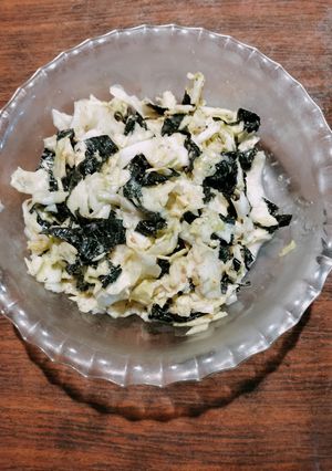 キャベツと焼き海苔胡麻ドレ和え-レシピのメイン写真