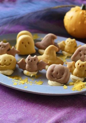かぼちゃのクリームチーズサンドクッキー-レシピのメイン写真