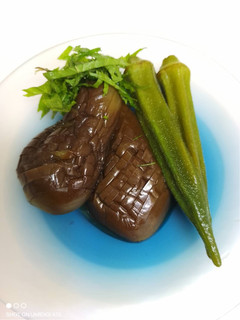 炊飯器で簡単!茄子とオクラの煮浸し-レシピのメイン写真