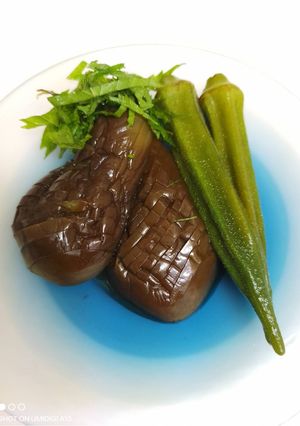 炊飯器で簡単！茄子とオクラの煮浸し-レシピのメイン写真