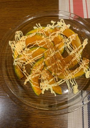 カボチャのレンチンサラダ-レシピのメイン写真