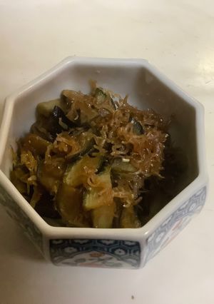 なすのヘタの上手炒め-レシピのメイン写真