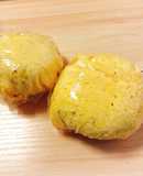 コンビニのおにぎりで簡単和風梅オムレツ