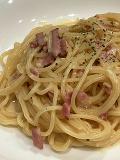 ワンパン!ベーコンのクリームパスタ-レシピのメイン写真