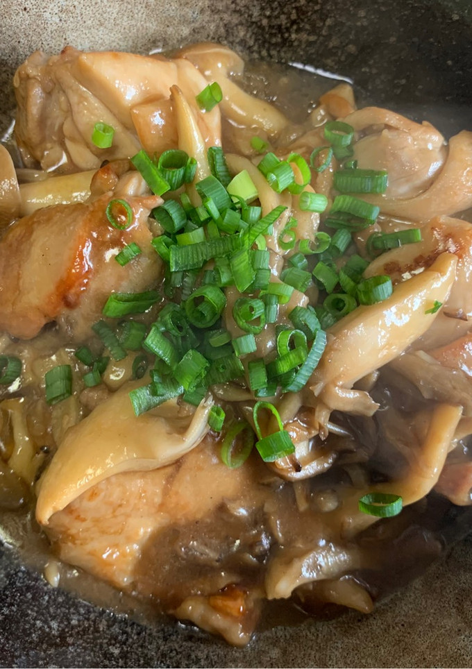 きのこと鶏肉のあんかけ炒め-レシピのメイン写真