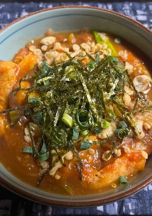 トマトカレーそば-レシピのメイン写真