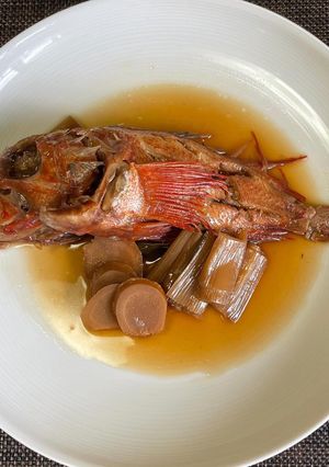 魚の煮付けの比率　-レシピのメイン写真