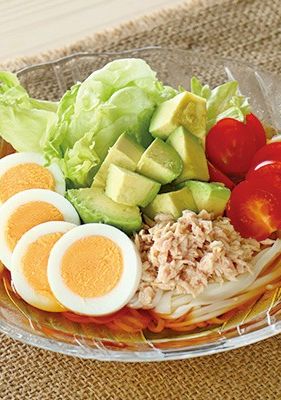 野菜たっぷりそうめん-レシピのメイン写真