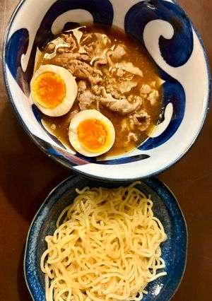 濃厚魚介豚コマつけ麺-レシピのメイン写真