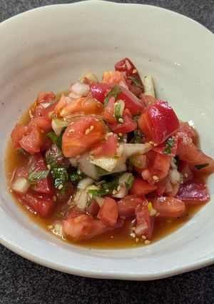 夏野菜たっぷり！食べるドレッシングサラダ-レシピのメイン写真
