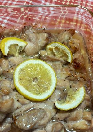 はちみつレモン鶏ももオーブン焼き-レシピのメイン写真