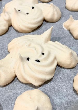 こいぬメレンゲクッキー☆*:.-レシピのメイン写真