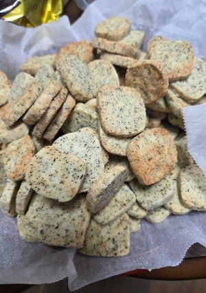 簡単で美味しいほうじ茶クッキー-レシピのメイン写真