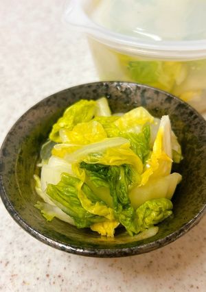 栄養満点♪健康にもダイエットにも酢白菜-レシピのメイン写真