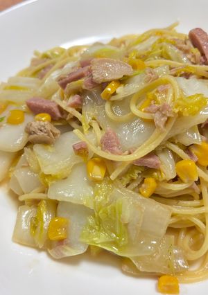 バター醤油パスタ-レシピのメイン写真