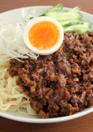 カレー風味のジャージャー麺-レシピのメイン写真