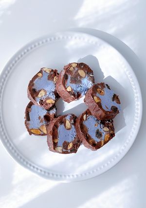 チョコサラミアイス-レシピのメイン写真