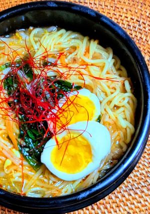 ユッケジャンラーメン-レシピのメイン写真